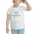 thumbnail image 3 of A Has No Name Funny Toddler T Shirts for Boys Girls (White, Youth XL), 3 of 5