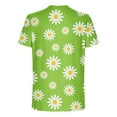 thumbnail image 4 of IROINNID Men's Floral Printed Short Sleeve Easy Care Daily T-shirt, 4 of 5