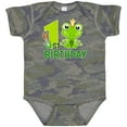 thumbnail image 3 of Inktastic 1st Birthday Prince Frog Boys Baby Bodysuit, 3 of 5