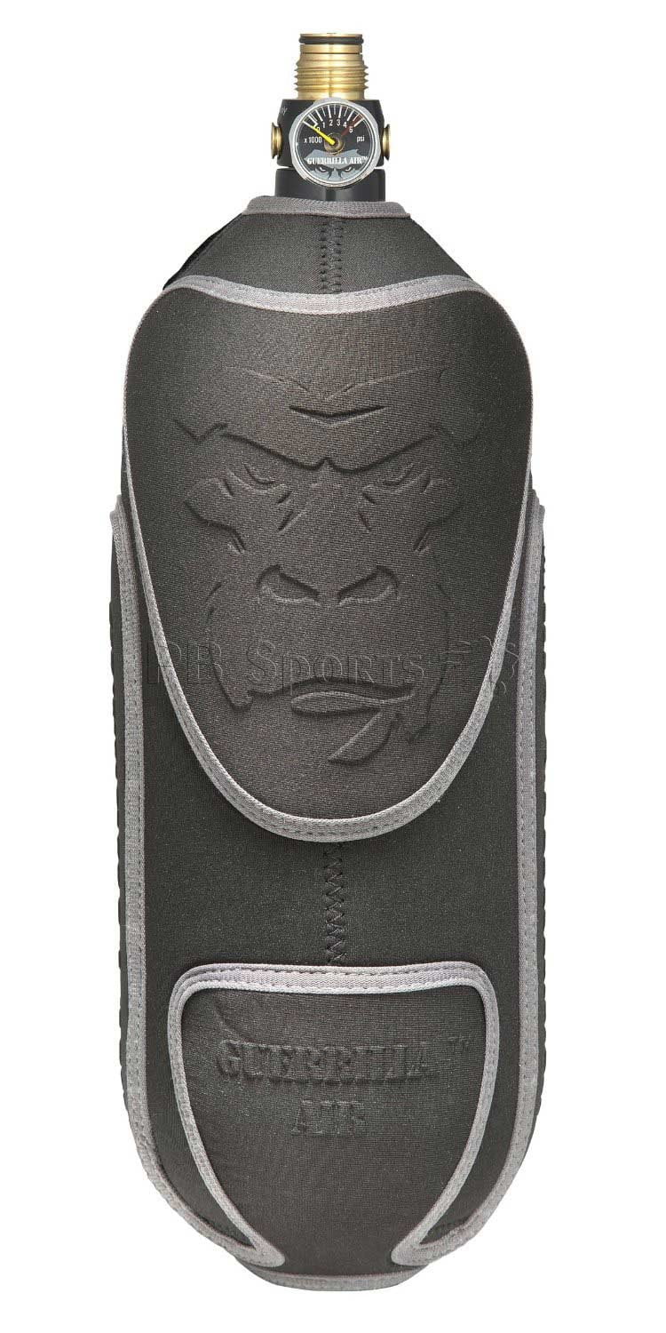 Guerrilla Air Tank Cover Black 100 ci