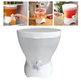 thumbnail image 4 of Botella de agua fría compartimentos y grifo, Dispensador de bebidas, Botella de agua fría para jugos, Tarro de agua del refrigerador, 4 of 9
