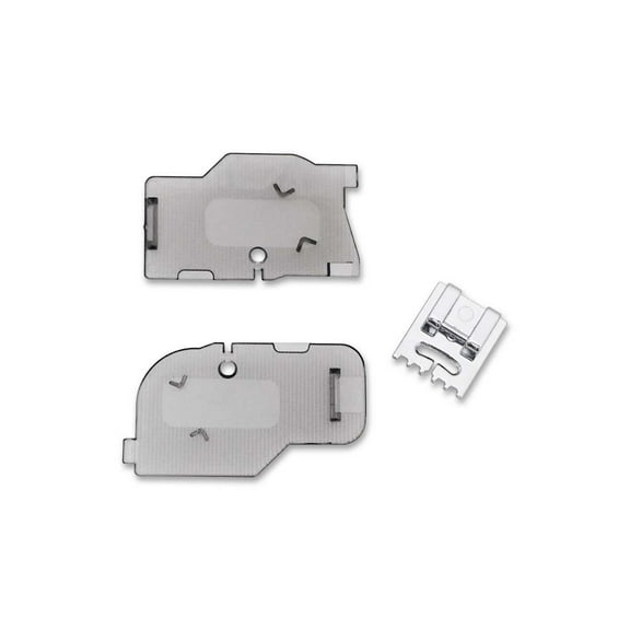 Brother SA194 7mm Snap On 5 Groove Pin tuck Foot