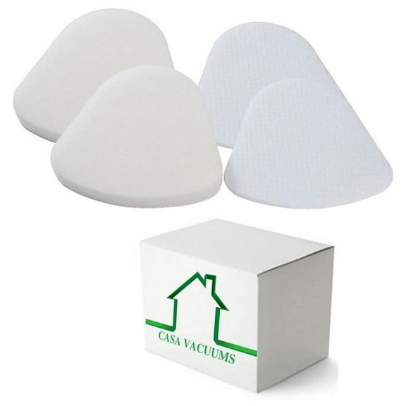 Casa Vacuums Shark Navigator Lift-Away 2 Foam & 2 Felt Filter Sets, Fits NV350, NV351, NV352, NV355, NV356, NV357, NV360, NV370, NV391, NVLFT199, UV440, UV490, UV540, Compare to Part # XFF350