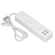 thumbnail image 4 of Regleta inteligente con WiFi, 2500 W, 4 enchufes inteligentes y 4 puertos USB, control individual, 10 A, 250 V, enchufe brasileño, 4 of 8
