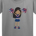thumbnail image 4 of Inktastic African American Girl, Cheerleaders, Cheerleading Youth T-Shirt, 4 of 5