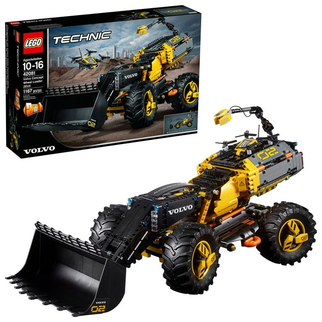 LEGO Technic Volvo Concept Wheel Loader ZEUX 42081 Building Kit (1167 Piece)