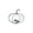 White, variant on Metal Pumpkin Candle Holder, Solid Wrought Iron Halloween Tea Light Candle Stand for Halloween Thanksgiving Decoration