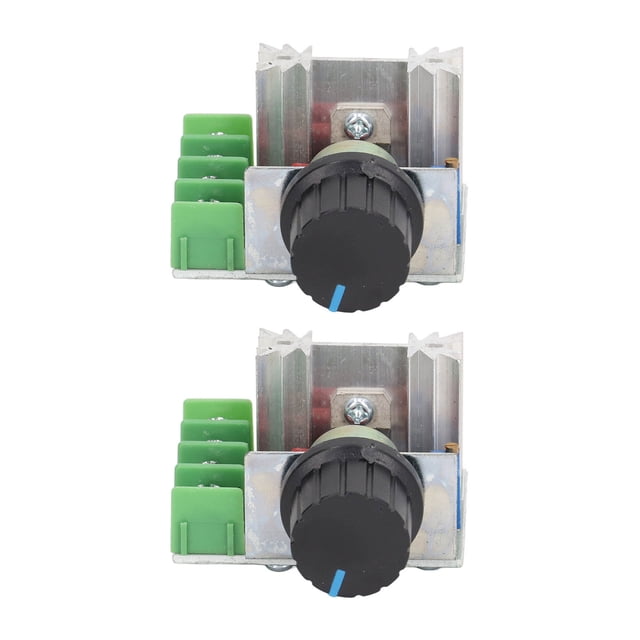 Regulador de voltaje WSCR, 2 piezas, 2000 W, 220 V, controlador de velocidad de motor de CA, regulador de velocidad de motor de CA, tecnología innovadora