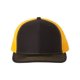 thumbnail image 2 of Gorra de béisbol Richardson 112 Trucker OSFA negro/dorada, 2 of 4