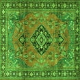 thumbnail image 1 of Ahgly Company Indoor Square Persian Green Traditional Area Rugs, 7' Square, 1 of 1