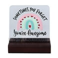 thumbnail image 2 of Desk Decorative Sign, Prevents Fading Thickened Encouragement Signs Acrylic Rustic Style  for Nightstand, 2 of 7