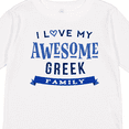 thumbnail image 4 of Inktastic Greek Family Pride Awesome Boys or Girls Long Sleeve Toddler T-Shirt, 4 of 5