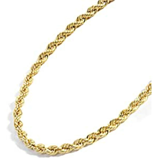 Jewelry Atelier Gold Chain Necklace Collection 14K Solid Yellow Gold