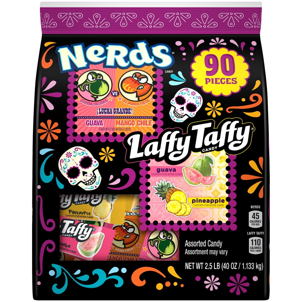 Nerds Guava/Mango Chile & Laffy Taffy Guava/Pineapple Halloween Candy
