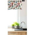 thumbnail image 3 of Ambesonne Butterfly Window Valance, Retro Swallowtail Wings, 54" X 18", Multicolor, 3 of 3