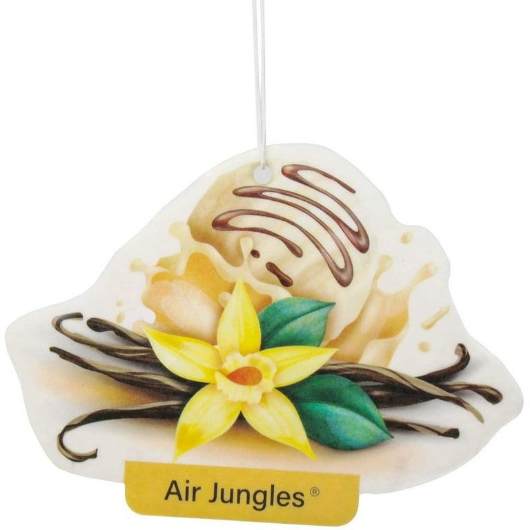 Air Jungles Car Air Fresheners Hanging 12 Count, New Car Scents Air  Freshener, Natural Essential Oil for Car Fragrance, Air Fresheners with  Odor