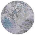 thumbnail image 2 of Addison Rugs Chantille Indoor/Outdoor Transitional Abstract Lavender Machine Washable Round Rug, 8' x 8', 2 of 7