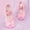 Pink, variant on Eltusu Girls Ballet Dance Shoes, Non-Slip Performance Breathable Comfy Ballet Slippers Practice Shoes Pink Size 1(Big Kids)
