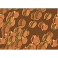 thumbnail image 1 of Ahgly Company Machine Washable Indoor Rectangle Transitional Neon Orange Area Rugs, 8' x 12', 1 of 7