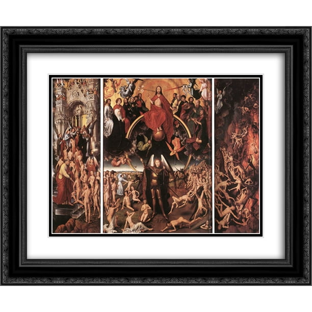 Hans Memling 2x Matted 24x Black Ornate Framed Art Print Last Judgment Triptych Open Walmart Com Walmart Com Hans Memling 2x Matted 24x Black Ornate Framed Art Print Last Judgment Triptych Open Walmart Com Walmart Com