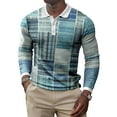 thumbnail image 1 of Innerwin Polo à Col Rabattu pour Hommes Manches Longues Style I m, 1 of 2