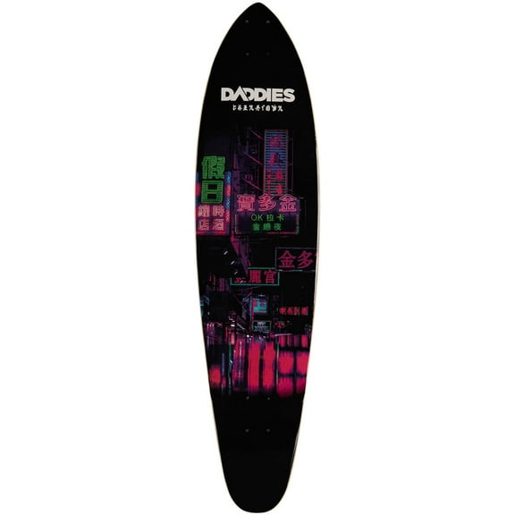 Daddies Chinatown Kicktail Longboard Deck
