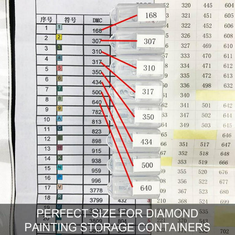 Cheap Diamond Diamond Painting Accessories 447 Colors Diamond Painting  Stickers Diamond Color Sticker