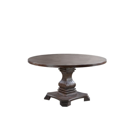 Best Master Furniture Mannsville Wooden Round Dining Table -