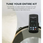 Tune-Bot Studio TBS-001 Digital Drum Tuner - Clip-On Tuner for Acoustic Drum Kits