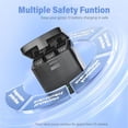 thumbnail image 2 of For Gopro Hero 13 Battery 2-Pack 2100mAh and USB Storage 3-Channel Fast Charger Fully Compatible with Go Pro Hero 13 Black, 2 of 6