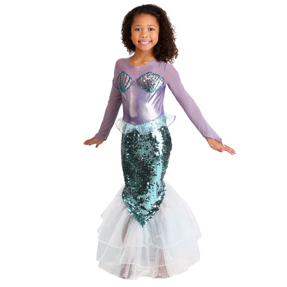 Pretty Purple Mermaid Child's Costume