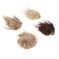 thumbnail image 2 of Postizo de moño desordenado, 4 piezas de postizos de cola de caballo desordenados con estilo Updo pieza de cabello despeinado valor inmejorable, 2 of 8