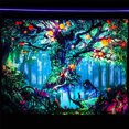 thumbnail image 3 of Tapiz Fluorescente de Árbol Wdftyju Fondo Luminoso, 3 of 7