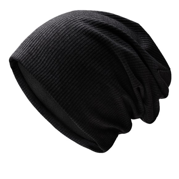 Men's and Women's Lightweight Slouch Beanie Solid Color Knitted Hats Soft Hat for Autumn and Winter