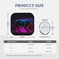 thumbnail image 3 of Fotbe Futuristic Purple Panther A、 Juego de 2 Piezas de Parasoles para Parabrisas | Bloqueador Solar para Auto | Accesorios Plegables para Protección Solar Interior-Medium, 3 of 6