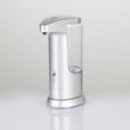thumbnail image 1 of Dispensador de jabón, dispensador de jabón automático de alta capacidad sin contacto, equipado con sensor de movimiento infrarrojo, base impermeable, interruptores ajustables, adecuado para, 1 of 5