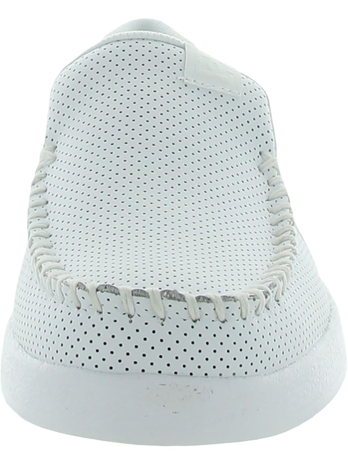 DC Shoes Mens Size 10 Shoes NEW Villain 2 White Leather Skate Loafers Unilite DC Villain SE Shoes Womens 9.5 Slip On | Mercari main image 2