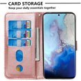 thumbnail image 5 of Estuche de Cuero PU con Cierre para Samsung Galaxy S20 5G , Funda Protectora con Billetera y Correa, 5 of 5