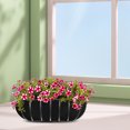 thumbnail image 4 of OFFIGAM 3Pcs Hanging Basket Liner Non Woven Fabric Planter Insert for DIY Garden Spaces, 4 of 6