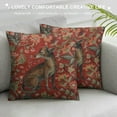 thumbnail image 3 of ONETECH Home Furnishings Couch Pillow Covers in  Throw Pillow Cover for Bed Living Room Medieval Fox Large Decorative French Country Sofa Pillow Covers Soft, 3 of 5
