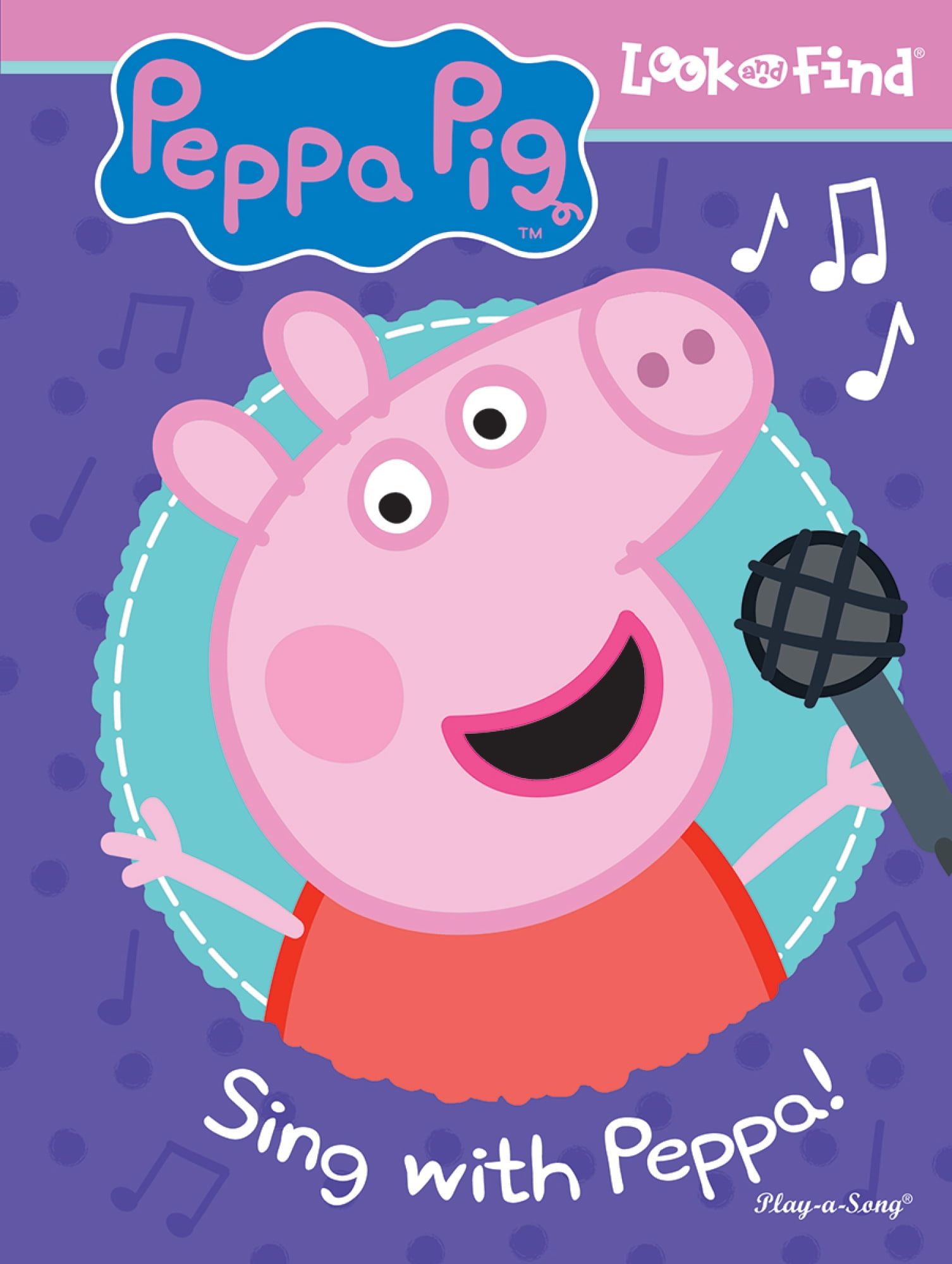 Peppa Pig - Sing with Peppa! Karaoke Microphone & Look and Find