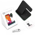 thumbnail image 3 of Wireless Charger Wireless Charger Ultra Slim 3 In 1 Wireless Charger  Wireless Charging Station Compatible For AirPods  11 Pro Max XS Max XS XR X 8 8 Plus, 3 of 8
