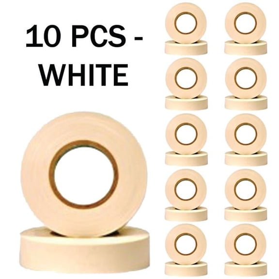 Electrical Tape, White - Pack of 10