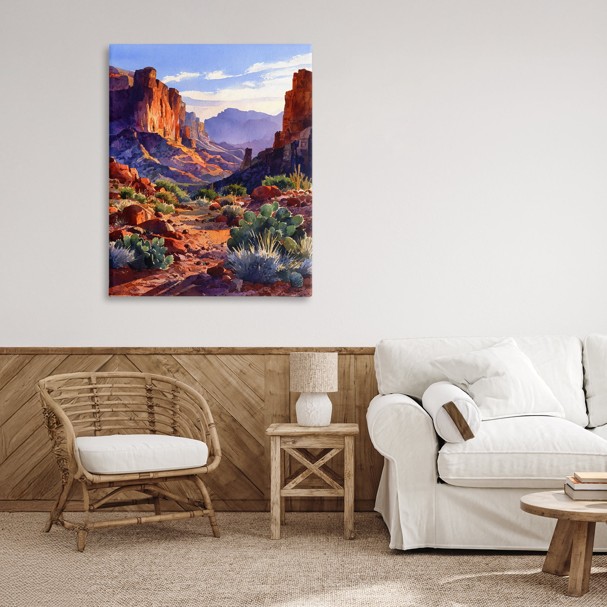 Stupell Industries Western Colors Earthy Desert Canvas Wall Art, design by Franklyn Gregory