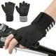 thumbnail image 4 of Guantes De Ciclismo, Guantes De Medio Dedo Antideslizantes A Prueba De Sol Estirables Para Actividades Al Aire Libre OTVIAP Blanco XL, 4 of 8