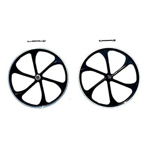 DONSP1986 26" Aluminum Mag Wheels Set/Bike Wheel Rims-100x135MM-Motorized Bicycle
