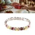 thumbnail image 4 of Pulsera Magnética, Diseño Simple, Tamaño Ajustable, Pulsera De Terapia Magnética, 8 Imanes Integrados Para Uso Diario, 4 of 7