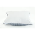 thumbnail image 5 of LR Home Hampton 18" x 18" Navy/White Geometric Cotton Adult Decorative Throw Pillow, 5 of 5