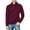 Red Pullover Knitted Sweaters for Men, variant on HOOMEUMY Mens Pullover Knitted Sweaters Classic Solid Coat Asymmetric Neck Jacket Thin Velvet Design Casual Workout Long Sleeve Clothes Fashion 2025 Trendy Coffee M