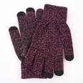 thumbnail image 2 of Yangnuo Knit Winter Gloves for Men and Women Man And Women Color Blocked Outdoor Fingerless Thicken Wool Casual Fashionable Gloves, 2 of 5